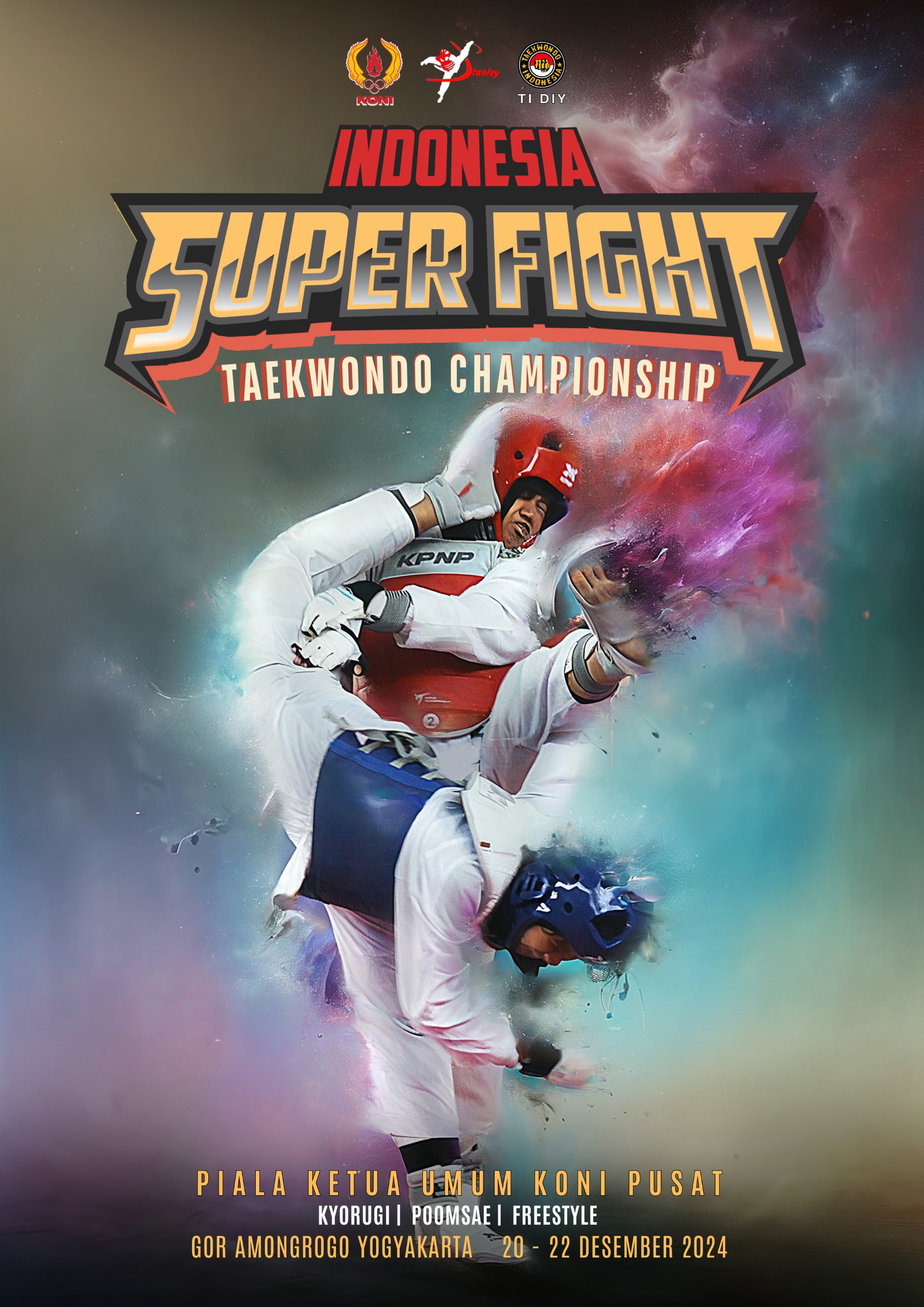 Kejuaraan Indonesia Super Fight Taekwondo Championship 2 Tahun 2024 Stanley Sport ti-damsfighter.com